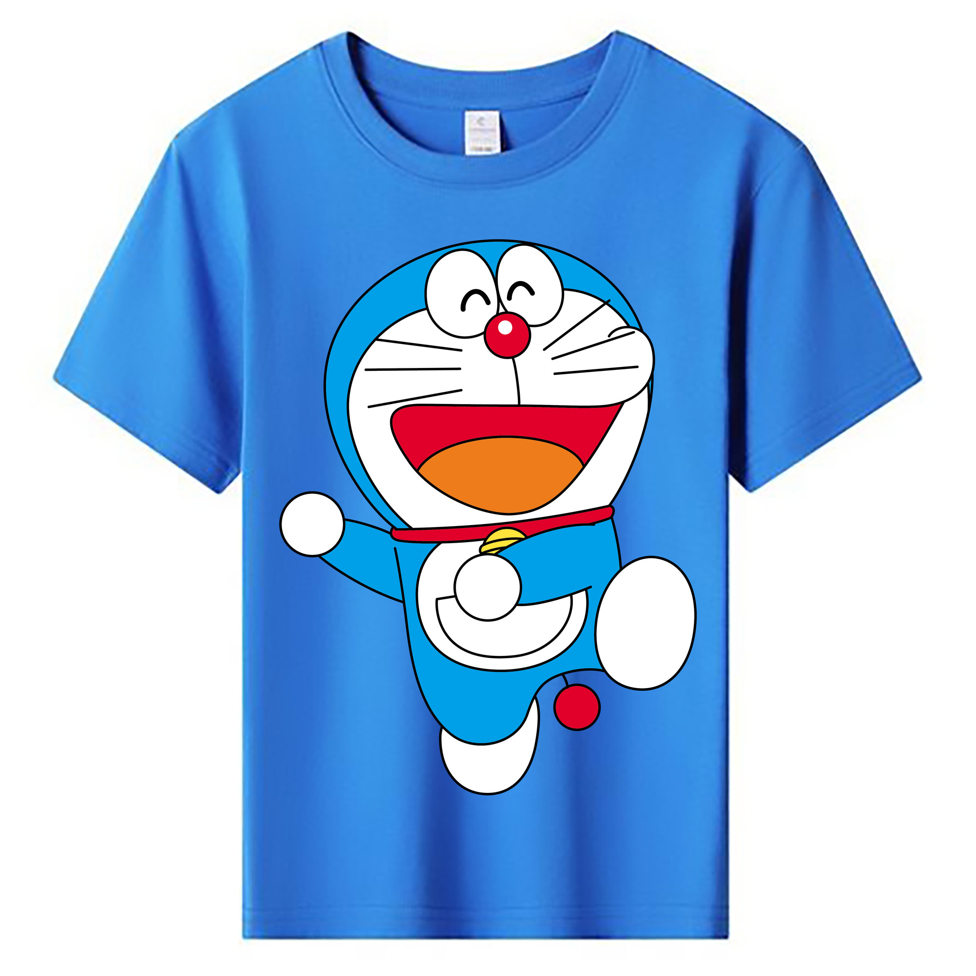 （画像用） ドラえもん Doraemon 綿100％キッズTシャツ（フロントプリント）